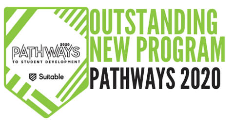 合适的 Pathways 2020 Awards Badge: Outstanding New Program